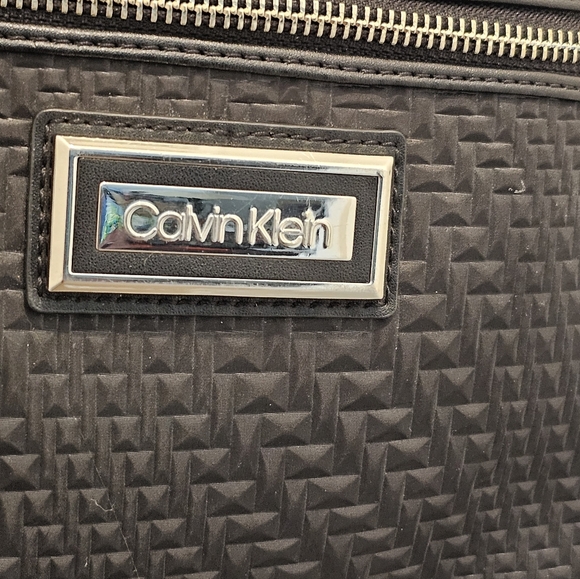 Calvin Klein Belfast Nylon Backpack, Black/Silver, Like New, Unisex main image 7